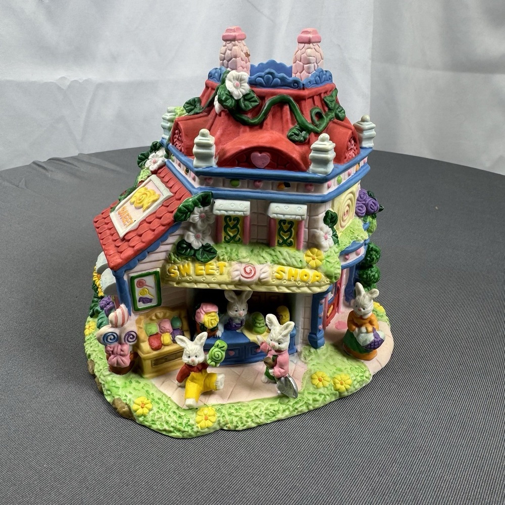 Vintage Ceramic Easter/Bunny Sweet Shop